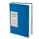 Ordnungsgem&auml;&szlig;es Kassenbuch DIN A4 Hardcover - &Uuml;bersicht Finanzen Ausgaben Einnahmen - blau