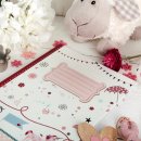 Babytagebuch DIN A4 rosa beige - Blankobuch zum Selberschreiben
