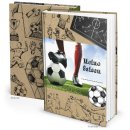 Fußball Geschenkbuch Notizbuch "Meine...
