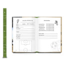 Fußball Geschenkbuch Notizbuch MEINE SAISON - Fußballbuch DIN A5 zum Einschreiben