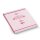 Gästebuch rosa pink mit Fische Motiv 21 x 21 cm - Buch zum Eintragen für Gäste zu Taufe Kommunion Mädchen