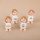 4 kleine Mini-Schutzengel Engel Engelfiguren 4,5 cm zur Kommunion Weihnachten Firmung Taufe