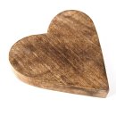 Großes Herz aus Holz 20 cm zum Hinlegen &...