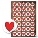 Sticker SET - 131 bunte Geschenkaufkleber zu Liebe Freundschaft Gesundheit Zuversicht