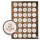 Gro&szlig;es Sticker Set mit 6 x 24 Aufklebern - Spr&uuml;cheaufkleber zum Verzieren von Verpackungen