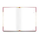 Backbuch A4 zum Selberschreiben mit leeren Seiten DIN A4 BACKEN IST LIEBE rosa beige