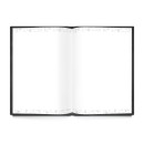 XXL Rezeptbuch zum Selberschreiben MEINE REZEPTE in DIN A4 - Notizbuch für die Küche schwarz weiß