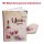 Weinbuch rot beige DIN A5 mit Metallecken  - Notizbuch als Geschenk für Weinliebhaber - Begleitbuch zur Weinprobe