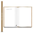 Kollegenbuch DIN A4 zum Eintragen - Abschiedsbuch für Kollegen - Hardcover mit Metallecken