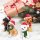4 witzige Hunde Figuren Weihnachten - Hundefiguren als Geschenk für Hundeliebhaber 5-6 cm
