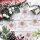 10 weihnachtliche Anh&auml;nger rosa pink glitzernd - Christbaumanh&auml;nger aus Holz &amp; Metall