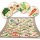 Küchensticker rund - 4 cm - Gemüse Motiv Aquarelllook mehrfarbig Zierde Kochbuchverzierung