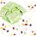 Give-Away Fruchtgummi Tütchen - Mini Gummibärchen Tüten grün blanko zum Beschriften