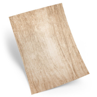 Briefpapier in Holzoptik braun - Motivpapier Bastelpapier Holz DIN A4 zum Beschriften & Bedrucken 100 Blatt