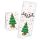 Weihnachtsbaum Banderole selbstklebend 5 x 14,8 cm 10 St&uuml;ck