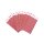 Flachbeutel rot / wei&szlig; gepunktet (7 x 9 cm) - zum Einpacken von Blumensamen 50 St&uuml;ck