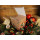 Kleine Geschenkschachtel in 8 x 8 cm f&uuml;r Weihnachten braun rot gr&uuml;n - f&uuml;r Kleinigkeiten 25 St&uuml;ck