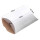 Kleine flache Schachtel in 15 x 10,3 x 3 cm Holzoptik weiß grau - für Geschenke und give-aways