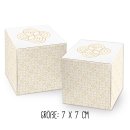 15 kleine Geschenkboxen verschiedener Größen im Set - weiß gold schwarz  