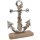 Anker Figur zum Hinstellen aus Metall & Holz - als maritime Deko Geschenk