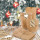 Weihnachtsaufkleber mit Namensfeld - 5 x 14,8 cm Aufkleber für Weihnachten