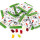 Gummibärchen Tüten im Fußball-Motiv - grün weiß 5,8 x 8 cm