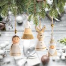 Weihnachtsanhänger Set - Engel + Baum + Rentier +...