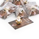 10 kleine weihnachtliche Gastgeschenke - Weihnachtsmann Miniatur