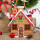 3 Filztaschen Lebkuchenhaus Geschenkverpackung T&uuml;te Weihnachten