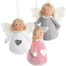 3 Engel Schutzengel Anhänger - Glücksbringer kleines Geschenk