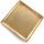 Kleine Dekoschale aus Metall Gold 19 x 19 cm - goldfarbene Schale