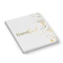 Kleines Gästebuch Guestbook international 18 x 18 cm...