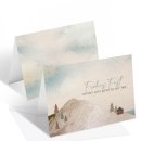 10 Weihnachtskarten mit Umschlag Set modern hygge Frohes...