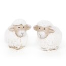 2 Schafe Deko Figuren Ostern Schäfchen zum...