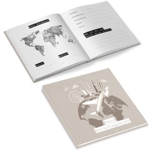 Kleines Reisetagebuch zum Ausfüllen Reisebuch für Urlaube & Fernreise