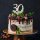 Cake Topper 30. Geburtstag Eukalyptus Holzstecker für Jubiläum